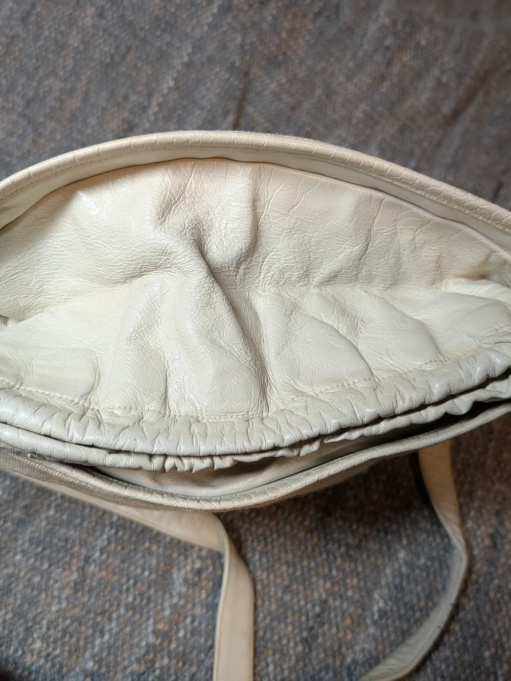 Vintage 90s Sharif Shoulder Bag with Attached Pouch Animal Motif